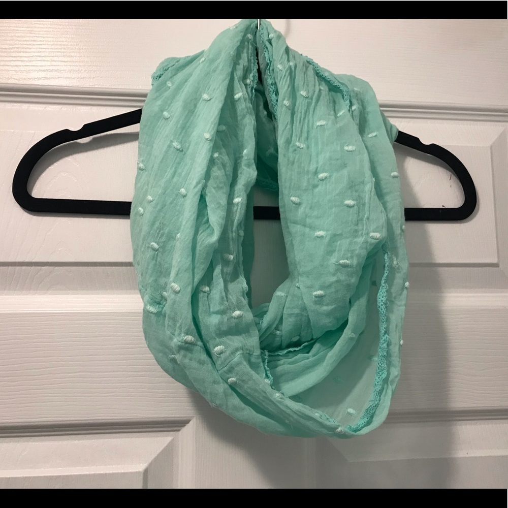Blue Infinity Scarf